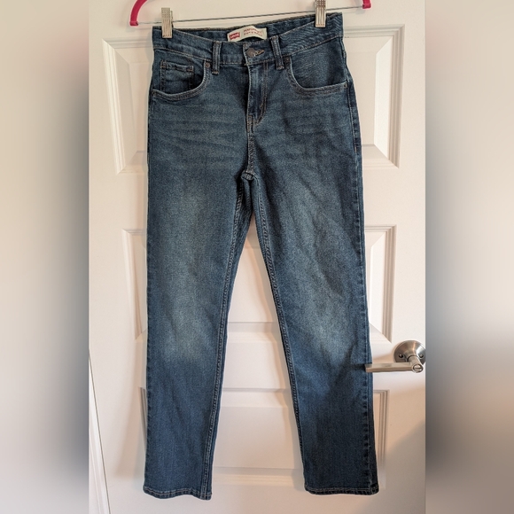 Levi's Classic Straight Blue Jeans - Picture 1 of 3